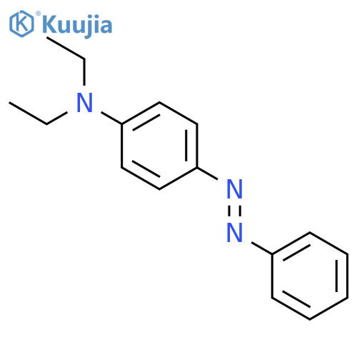 4-(Diethylamino)azobenzene structure