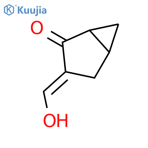 Bicyclo[3.1.0]hexan-2-one, 3-(hydroxymethylene)- structure