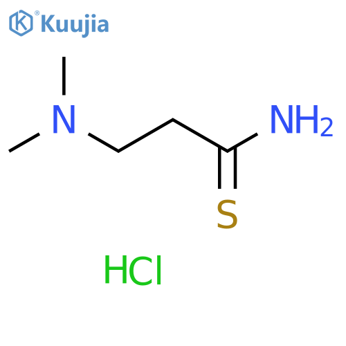 3-(dimethylamino)propanethioamide hydrochloride structure