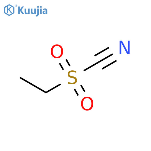 Ethanesulfonyl cyanide structure