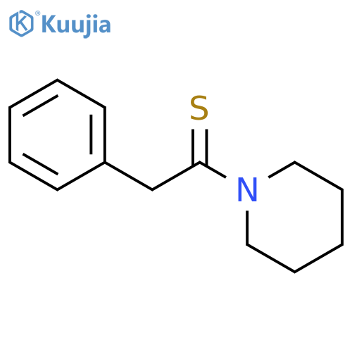 Ethanethione,2-phenyl-1-(1-piperidinyl)- structure