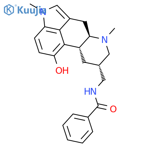 Benzamide, N-[[(8b)-12-hydroxy-1,6-dimethylergolin-8-yl]methyl]- structure
