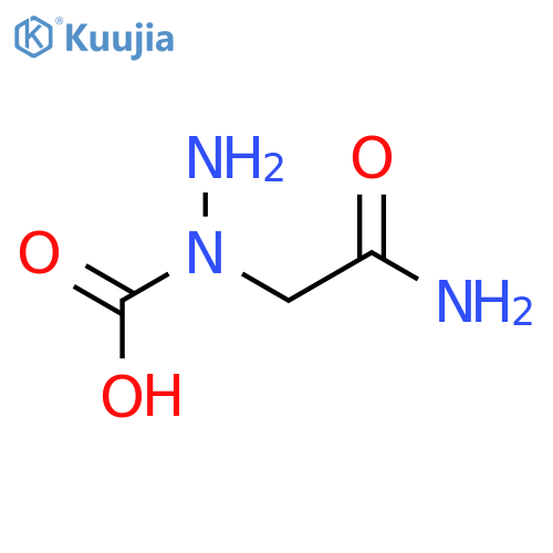 Hydrazinecarboxylicacid, 1-(2-amino-2-oxoethyl)- structure