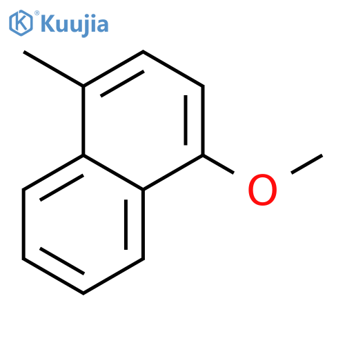 Naphthalene, 1-methoxy-4-methyl- structure