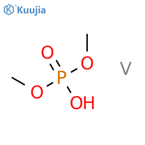 Phosphoric acid,dimethyl ester, vanadium(3+) salt (8CI) structure