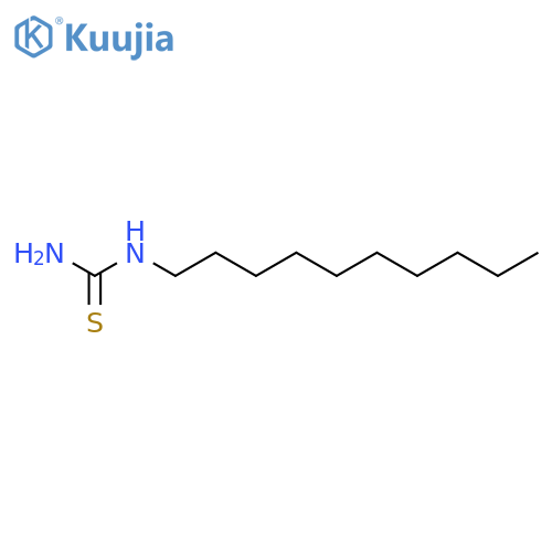 1-Decyl-2-thiourea structure