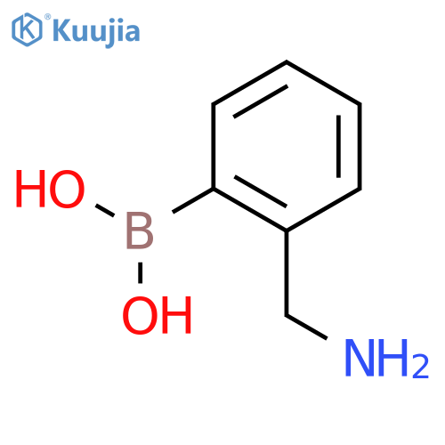 2-Aminomethylphenylboronic Acid structure