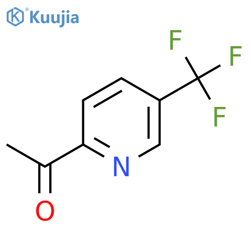 1-(5-Trifluoromethyl-pyridin-2-yl)-ethanone structure