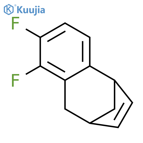 5,8-Methano-5H-benzocycloheptene, 1,2-difluoro-8,9-dihydro- structure