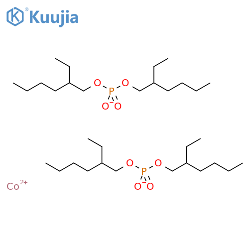 Phosphoric acid,bis(2-ethylhexyl) ester, cobalt(2+) salt (8CI,9CI) structure