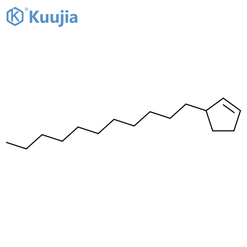 Cyclopentene,3-undecyl- structure