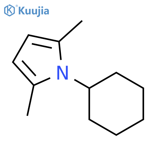 1-CYCLOHEXYL-2,5-DIMETHYL-1H-PYRROLE structure