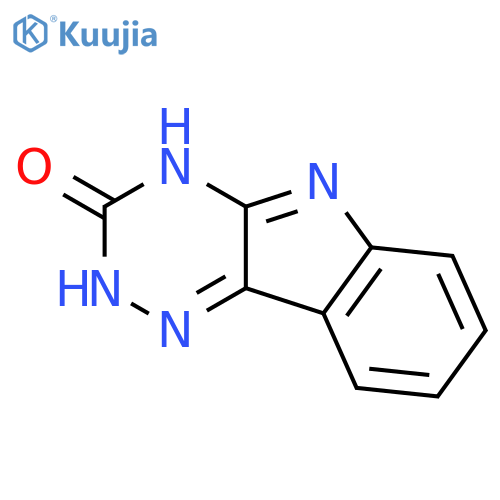 2,4-dihydro-3H-1,2,4-Triazino[5,6-b]indol-3-one structure