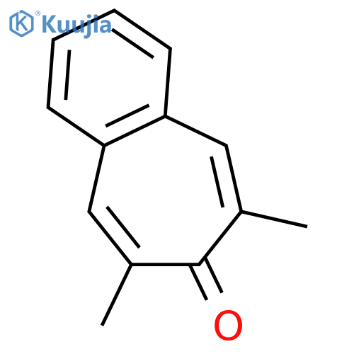 7H-Benzocyclohepten-7-one,6,8-dimethyl- structure