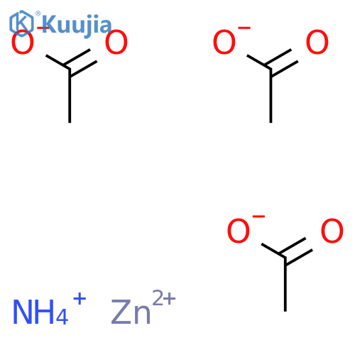 Acetic acid, ammoniumzinc salt (1:?:?) structure