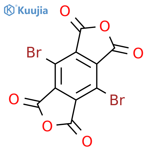 4,8-Dibromobenzo1,2-c:4,5-c'difuran-1,3,5,7-tetraone structure