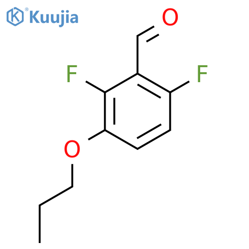 2,6-Difluoro-3-propoxybenzaldehyde structure