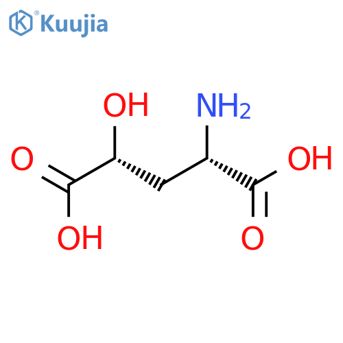 L-Glutamic acid,4-hydroxy-, (4R)- structure