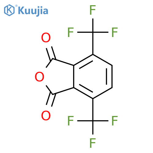 1,3-Isobenzofurandione, 4,7-bis(trifluoromethyl)- structure