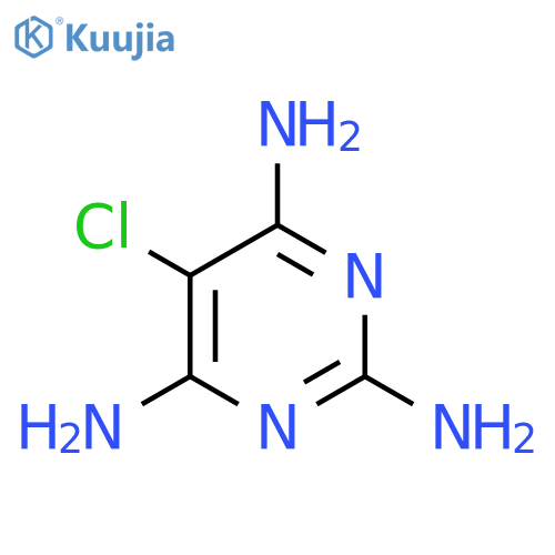 5-Chloropyrimidine-2,4,6-triamine structure