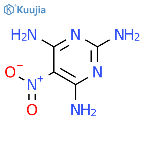 5-Nitro-2,4,6-triaminopyrimidine structure