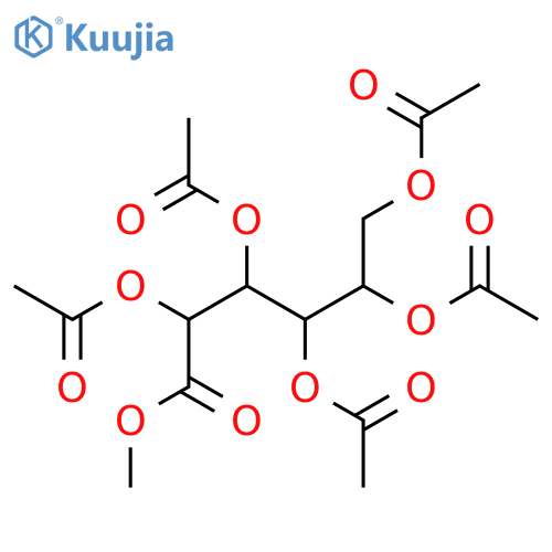 Gluconic acid; D-form, 2,3,4,5,6-Penta-Ac, Me ester structure
