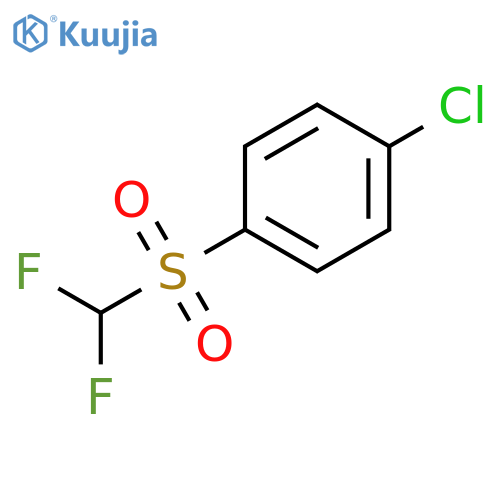 1-Chloro-4-difluoromethanesulfonylbenzene structure