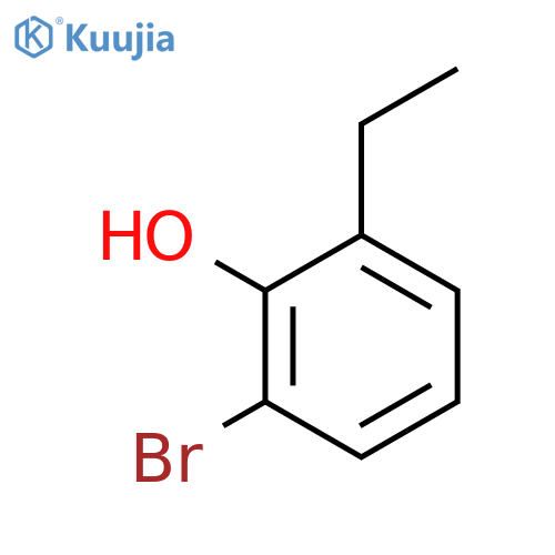 Phenol,2-bromo-6-ethyl- structure