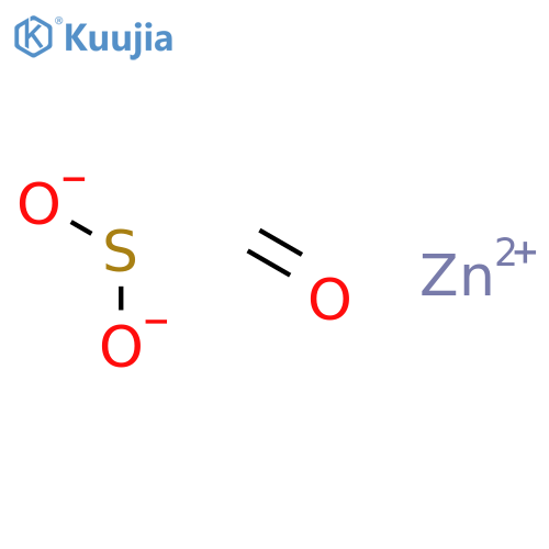 Zinc Formaldehyde Sulfoxylate structure