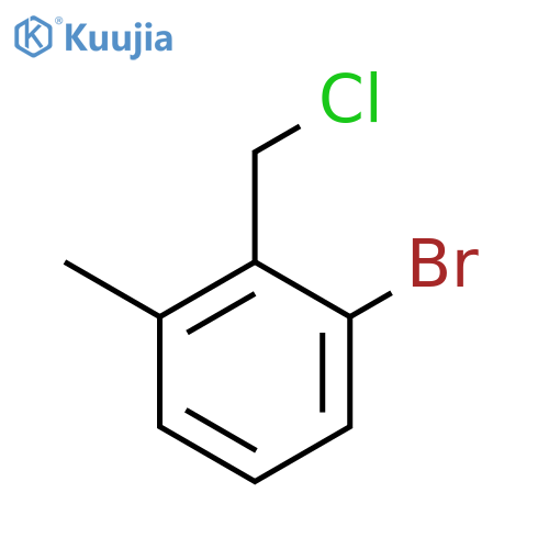 2-Bromo-6-methylbenzylchloride structure