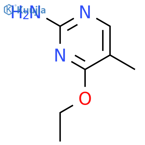 2-Pyrimidinamine,4-ethoxy-5-methyl- structure