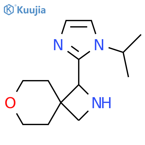 1-1-(propan-2-yl)-1H-imidazol-2-yl-7-oxa-2-azaspiro3.5nonane structure