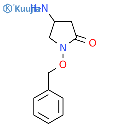 4-Amino-1-(benzyloxy)pyrrolidin-2-one structure
