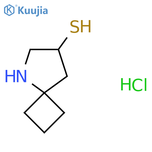 5-azaspiro3.4octane-7-thiol hydrochloride structure