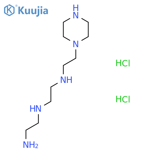 {2-(2-aminoethyl)aminoethyl}2-(piperazin-1-yl)ethylamine dihydrochloride structure