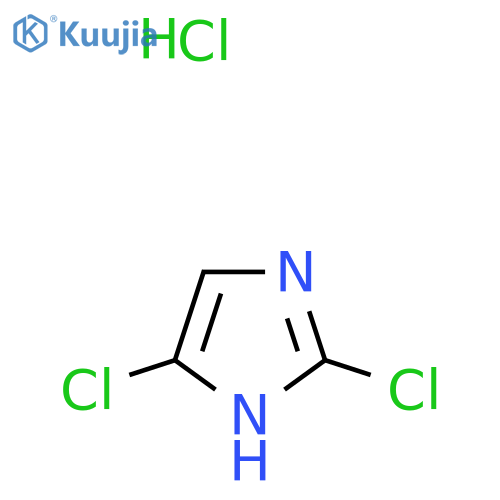 2,5-dichloro-1H-imidazole hydrochloride structure
