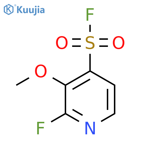 2-Fluoro-3-methoxypyridine-4-sulfonyl fluoride structure