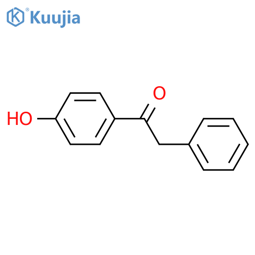 Benzyl 4-hydroxyphenyl ketone structure
