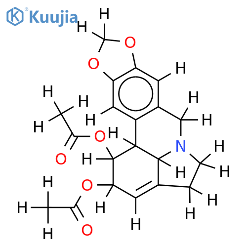 1alpha,2beta-diacetoxy-9,10-methanediyldioxy-galanth-3(12)-ene structure