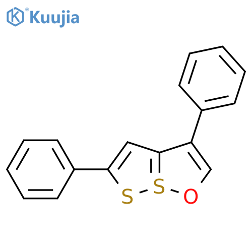 [1,2]Dithiolo[1,5-b][1,2]oxathiole-7-SIV, 3,5-diphenyl- structure