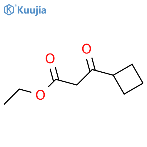 Ethyl 3-cyclobutyl-3-oxopropanoate structure