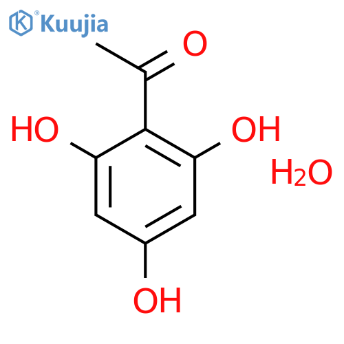 2',4',6'-Trihydroxyacetophenone monohydrate structure