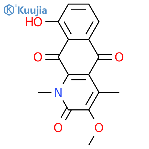 Marcanine A; 3-Methoxy, 9-hydroxy, N-Me structure