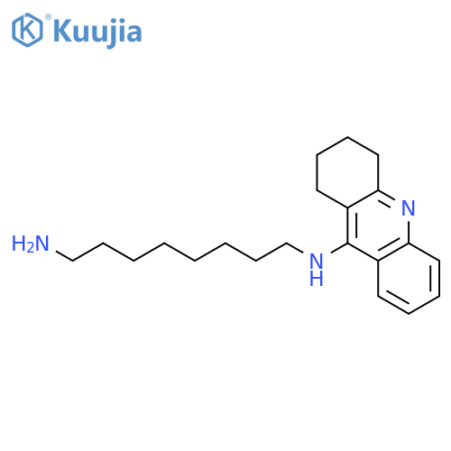 N'-(1,2,3,4-tetrahydroacridin-9-yl)octane-1,8-diamine structure