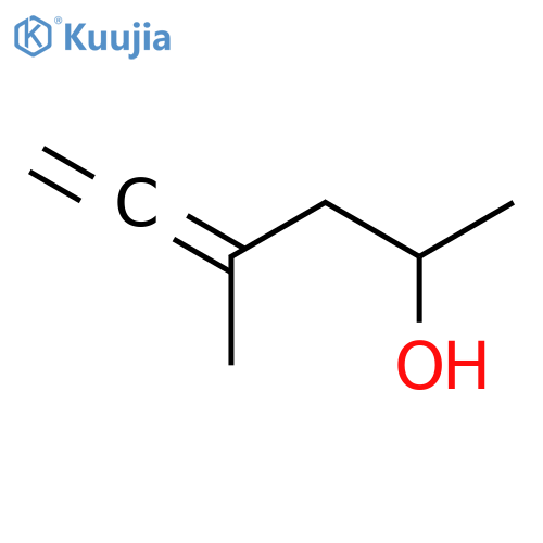 4,5-Hexadien-2-ol, 4-methyl- structure