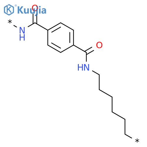 Poly(iminocarbonyl-1,4-phenylenecarbonylimino-1,6-hexanediyl) structure