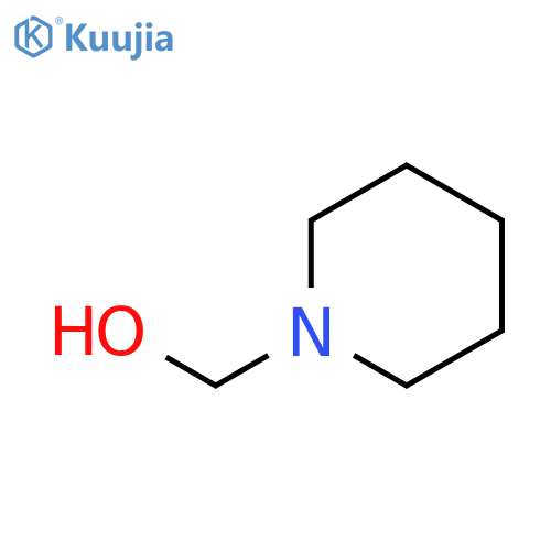 1-Piperidinemethanol structure