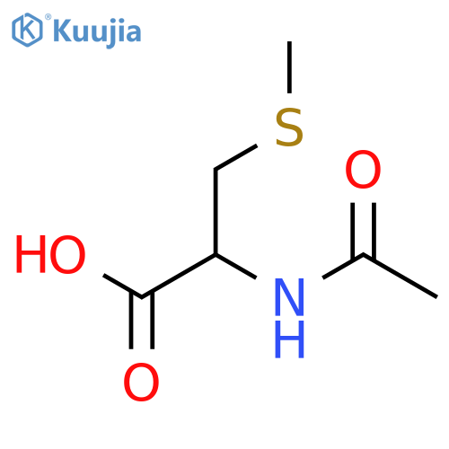 Cysteine,N-acetyl-S-methyl- structure