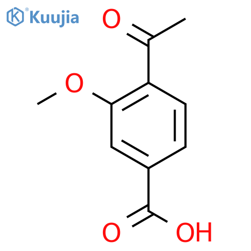 4-Acetyl-3-methoxybenzoic acid structure