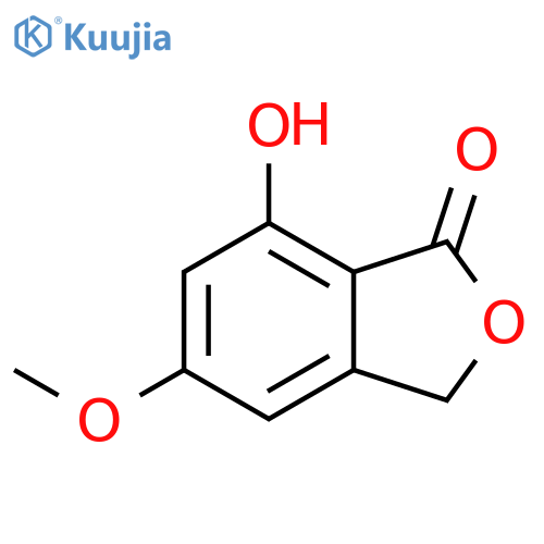 1(3H)-Isobenzofuranone, 7-hydroxy-5-methoxy- structure